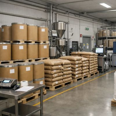 Almacenaje materias primas