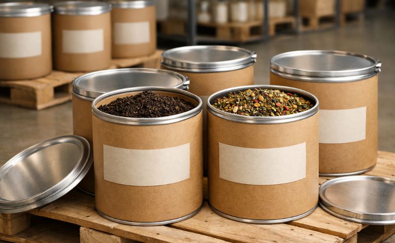 Bidones carton tes infusiones