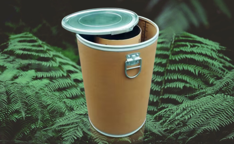 Fibre drum container